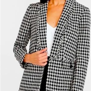 Express Women’s Houndstooth Blazer- Size Medium